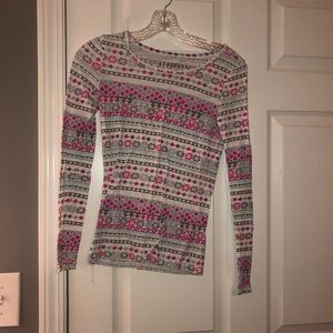 Aeropostale tribal design longsleeve